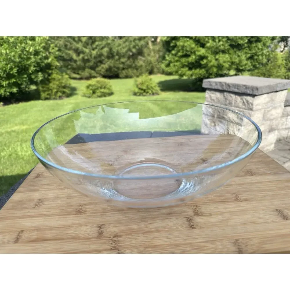 Tiffany & Co. Large Clear Crystal Centerpiece Bowl - 11.75